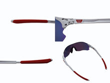 Load image into Gallery viewer, 新品同様 OAKLEY オークリー EVZero Path イーブイゼロパス サングラス オーマター ホワイト レッド ワンサイズ 中古 4b003181