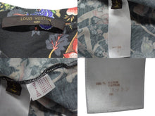 画像をギャラリービューアに読み込む, 極美品 LOUIS VUITTON ルイヴィトン 半袖Ｔシャツ RM132 H4JR57JC5 サイズL マルチカラー ブラック 総柄 中古 4b003186