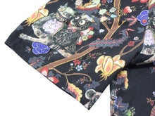 画像をギャラリービューアに読み込む, 極美品 LOUIS VUITTON ルイヴィトン 半袖Ｔシャツ RM132 H4JR57JC5 サイズL マルチカラー ブラック 総柄 中古 4b003186