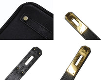 Load image into Gallery viewer, HERMES エルメス BIRKIN バーキン 30 ヴォーエプソン ブラック ゴールド金具 T刻印 2015年製 美品 中古 4b003197