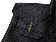 Load image into Gallery viewer, HERMES エルメス BIRKIN バーキン 30 ヴォーエプソン ブラック ゴールド金具 T刻印 2015年製 美品 中古 4b003197