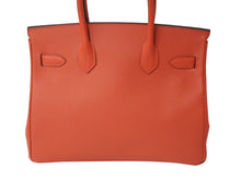 Load image into Gallery viewer, 極美品 HERMES エルメス ハンドバッグ バーキン30 ピンク系 ヴォーエプソン ゴールド金具 T刻印 中古 4b003198