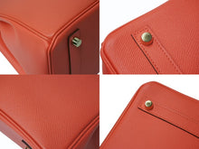 Load image into Gallery viewer, 極美品 HERMES エルメス ハンドバッグ バーキン30 ピンク系 ヴォーエプソン ゴールド金具 T刻印 中古 4b003198
