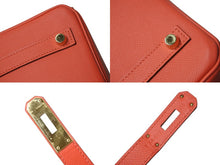 Load image into Gallery viewer, 極美品 HERMES エルメス ハンドバッグ バーキン30 ピンク系 ヴォーエプソン ゴールド金具 T刻印 中古 4b003198