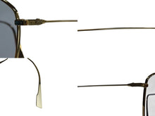 Load image into Gallery viewer, 極美品 Christian Dior クリスチャンディオール サングラス アイウェア J5G サイズ145 メタルフレーム ブルー ゴールド プラスチック 中古 4b003200