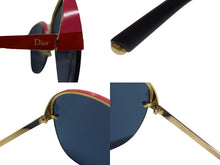 画像をギャラリービューアに読み込む, Christian Dior クリスチャンディオール サングラス アイウェア RMU KU サイズ63□16 135 ピンク レッド ブラック ゴールド 美品 中古 4b003202