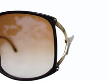 画像をギャラリービューアに読み込む, Christian Dior クリスチャンディオール サングラス アイウェア 2496A サイズ60□13 ブラック ゴールド ブラウン 美品 中古 4b003204