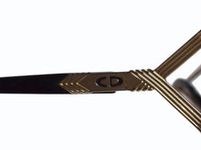 画像をギャラリービューアに読み込む, Christian Dior クリスチャンディオール サングラス アイウェア 2496A サイズ60□13 ブラック ゴールド ブラウン 美品 中古 4b003204