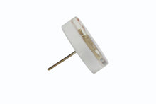 Load image into Gallery viewer, 極美品 CHANEL シャネル ピアス 両耳 ココマーク ラウンドボーダー マルチカラー D19C刻印 GP ホワイト クリア マルチカラー 中古 4b003211