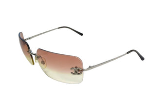 CHANEL サングラス 4017-D グラデーション ピンク リムレス メタル CHANEL サングラス 4017-D グラデーション ピンク リムレス メタル