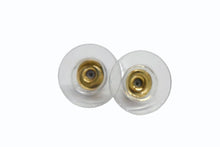 Load image into Gallery viewer, CHANEL シャネル ピアス ココマーク ラインストーン 06A アクセサリー GP ゴールド ピンク 美品 中古 4b003206