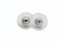 Load image into Gallery viewer, CHANEL シャネル ピアス ココマーク 10V刻印 メタル ラインストーン シルバー 重量約1.5g 両耳用 美品 中古 4b003221