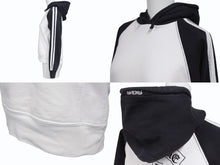 画像をギャラリービューアに読み込む, CHROME HEARTS クロムハーツ ラグランフーディー パーカー サイズS オールドモデル ホワイト ブラック 刺繍 レディース 美品 中古 4b003230