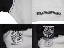 画像をギャラリービューアに読み込む, CHROME HEARTS クロムハーツ ラグランフーディー パーカー サイズS オールドモデル ホワイト ブラック 刺繍 レディース 美品 中古 4b003230