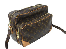 画像をギャラリービューアに読み込む, 極美品 LOUIS VUITTON ルイヴィトン ナイル ショルダーバッグ M45244 モノグラム ブラウン PVC レザー ゴールド金具 中古 4b003239