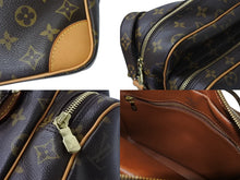 画像をギャラリービューアに読み込む, 極美品 LOUIS VUITTON ルイヴィトン ナイル ショルダーバッグ M45244 モノグラム ブラウン PVC レザー ゴールド金具 中古 4b003239