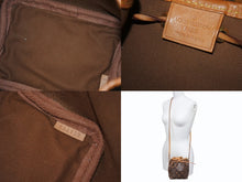 画像をギャラリービューアに読み込む, LOUIS VUITTON ルイヴィトン ナノ ノエ ショルダーバッグ M41346 モノグラム PVC レザー ブラウン 美品 中古 4b003242