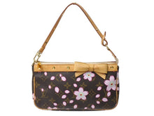 Load image into Gallery viewer, 極美品 LOUISVUITTON ルイヴィトン 村上隆 ポシェットアクセソワール ポーチ M92006 モノグラムチェリーブロッサム 中古 4b003244