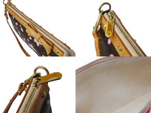 Load image into Gallery viewer, 極美品 LOUISVUITTON ルイヴィトン 村上隆 ポシェットアクセソワール ポーチ M92006 モノグラムチェリーブロッサム 中古 4b003244