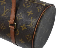 Load image into Gallery viewer, 極美品 LOUIS VUITTON ルイヴィトン パピヨン26 ハンドバッグ M51386 モノグラム PVC レザー ブラウン ゴールド金具 中古 4b003246