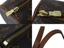 Load image into Gallery viewer, 極美品 LOUIS VUITTON ルイヴィトン パピヨン26 ハンドバッグ M51386 モノグラム PVC レザー ブラウン ゴールド金具 中古 4b003246