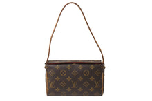 Load image into Gallery viewer, LOUIS VUITTON ルイ ヴィトン ハンドバッグ レシタル ブラウン モノグラムキャンバス レザー M51900 ゴールド金具 美品 中古 4b003250
