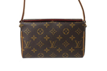Load image into Gallery viewer, LOUIS VUITTON ルイ ヴィトン ハンドバッグ レシタル ブラウン モノグラムキャンバス レザー M51900 ゴールド金具 美品 中古 4b003250