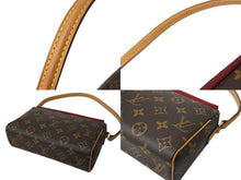 Load image into Gallery viewer, LOUIS VUITTON ルイ ヴィトン ハンドバッグ レシタル ブラウン モノグラムキャンバス レザー M51900 ゴールド金具 美品 中古 4b003250