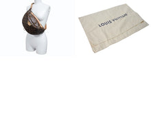 画像をギャラリービューアに読み込む, 極美品 LOUIS VUITTON ルイヴィトン バムバッグ ボディバッグ ウエストバッグ M43644 モノグラム ブラウン ゴールド金具 中古 4b003252