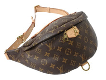 画像をギャラリービューアに読み込む, 極美品 LOUIS VUITTON ルイヴィトン バムバッグ ボディバッグ ウエストバッグ M43644 モノグラム ブラウン ゴールド金具 中古 4b003252