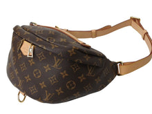 画像をギャラリービューアに読み込む, 極美品 LOUIS VUITTON ルイヴィトン バムバッグ ボディバッグ ウエストバッグ M43644 モノグラム ブラウン ゴールド金具 中古 4b003252