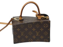 画像をギャラリービューアに読み込む, 極美品 LOUIS VUITTON ルイヴィトン ツイステッドボックス 2WAYバッグ M40275 フランクゲーリー ブラウン ゴールド 中古 4b003253
