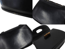 Load image into Gallery viewer, GUCCI グッチ バンブー ハンドバッグ 000 099 0633 カーフスキン ブラック ゴールド金具 バンブー 良品 中古 4b003254