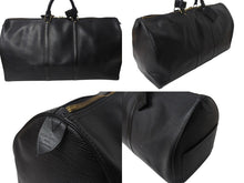 画像をギャラリービューアに読み込む, LOUIS VUITTON ルイヴィトン ボストンバッグ トラベルバッグ M42942 キーポル60 ブラック エピレザー ゴールド金具 美品 中古 4b003261