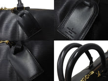 画像をギャラリービューアに読み込む, LOUIS VUITTON ルイヴィトン ボストンバッグ トラベルバッグ M42942 キーポル60 ブラック エピレザー ゴールド金具 美品 中古 4b003261