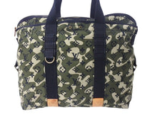 画像をギャラリービューアに読み込む, LOUIS VUITTON ルイヴィトン モノグラモフラージュ トレイ トートバッグ M95783 村上隆 マークジェイコブス カーキ 美品 中古 4b003263
