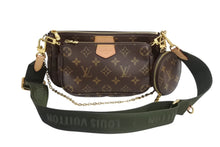 画像をギャラリービューアに読み込む, 極美品 LOUIS VUITTON ルイヴィトン ミュルティポシェット アクセソワール カーキ ショルダーバッグ モノグラム M44813 中古 4b003264