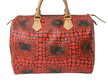 Load image into Gallery viewer, 極美品 LOUIS VUITTON ルイヴィトン スピーディ30 草間彌生 コラボ 2012年 M40693 パンプキンドット レッド 中古 4b003268