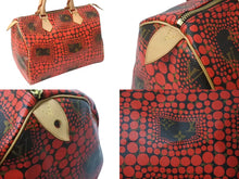 Load image into Gallery viewer, 極美品 LOUIS VUITTON ルイヴィトン スピーディ30 草間彌生 コラボ 2012年 M40693 パンプキンドット レッド 中古 4b003268