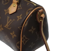 画像をギャラリービューアに読み込む, 極美品 LOUIS VUITTON ルイヴィトン ナノスピーディ 2WAY ショルダーバッグ M61252 モノグラム 中古 4b0032692
