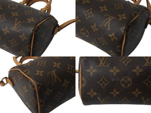 画像をギャラリービューアに読み込む, 極美品 LOUIS VUITTON ルイヴィトン ナノスピーディ 2WAY ショルダーバッグ M61252 モノグラム 中古 4b0032692