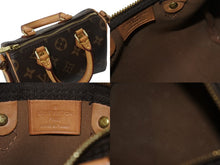 画像をギャラリービューアに読み込む, 極美品 LOUIS VUITTON ルイヴィトン ナノスピーディ 2WAY ショルダーバッグ M61252 モノグラム 中古 4b0032692