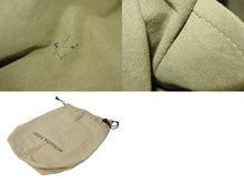 画像をギャラリービューアに読み込む, LOUIS VUITTON ルイヴィトン ハンドバッグ デニム ネオスピーディ M95215 モノグラムデニム カーキ ゴールド金具 美品 中古 4b003270