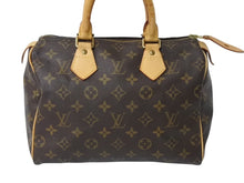 Load image into Gallery viewer, 極美品 LOUIS VUITTON ルイヴィトン スピーディー25 ハンドバック M41528 モノグラム PVC レザー 中古 4b003275