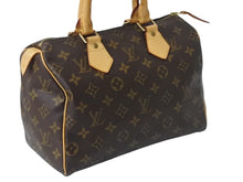 Load image into Gallery viewer, 極美品 LOUIS VUITTON ルイヴィトン スピーディー25 ハンドバック M41528 モノグラム PVC レザー 中古 4b003275