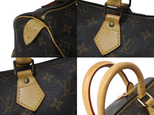 Load image into Gallery viewer, 極美品 LOUIS VUITTON ルイヴィトン スピーディー25 ハンドバック M41528 モノグラム PVC レザー 中古 4b003275