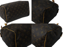 Load image into Gallery viewer, 極美品 LOUIS VUITTON ルイヴィトン スピーディー25 ハンドバック M41528 モノグラム PVC レザー 中古 4b003275