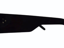 画像をギャラリービューアに読み込む, RICK OWENS リックオウエンス Peforma パフォーマ サングラス アイウェア JAPAN製 アセテート ブラック 美品 中古 4b003277