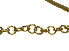 Load image into Gallery viewer, 極美品 CHANEL シャネル ネックレス チョーカー 重量約26.1g I24K刻印 ココマーク レザー メタル GP ゴールド ブラック 24AW 中古 4b003279