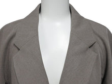 画像をギャラリービューアに読み込む, 新品未使用 HERMES エルメス テーラードジャケット ダブル 4E0230DE サイズ34 セリエボタン ウール グレージュ 中古 4b003286